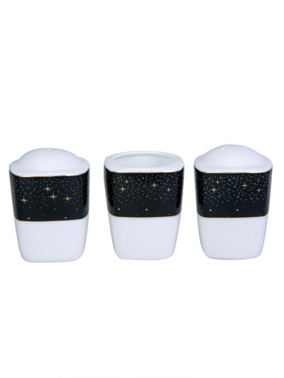 Karaca Fine Pearl Antares 62 pièces 12 personnes İnci service de table carré