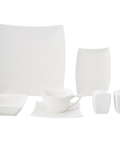 Ensemble de petit-déjeuner Karaca Perfect White 32 pièces pour 6 personnes