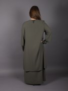 Ensemble robes détail avec strass Berre - kaki
