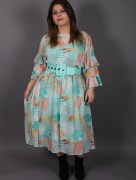 Robe à fleur My twins - multicolore