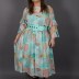 Robe à fleur My twins - multicolore