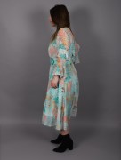 Robe à fleur My twins - multicolore