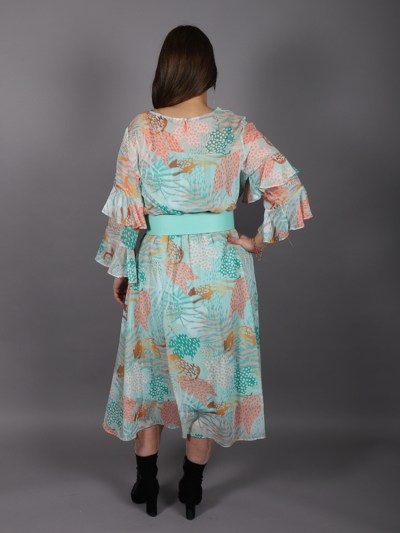 Robe à fleur My twins - multicolore