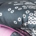 Ensemble de housse de couette 1 personne Miabella - rose/gris