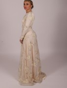 Robe longue à fleur Il'moi - beige