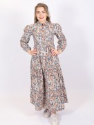Robe à motif en fleur Loreen - multicolore