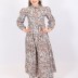 Robe à motif en fleur Loreen - multicolore