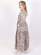 Robe à motif en fleur Loreen - multicolore