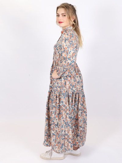 Robe à motif en fleur Loreen - multicolore