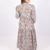 Robe à motif en fleur Loreen - multicolore