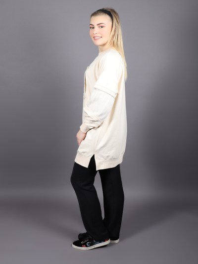 Pull à dessin Soul - beige 