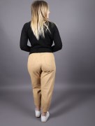 Jean mom avec poches Loreen - marron