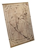 Tapis 160x230cm Rixos lavable antidérapant beige X-0065