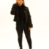 Veste à paillette Exploision - noir