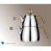 Amboss Aquamarine Théière en acier doré de taille moyenne Aqa-4622 amboss-4622
