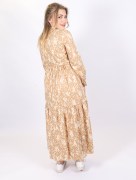 Robe à motif Loreen - beige