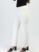 Pantalon poche simple bouton - ECRU(5153-E)