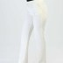 Pantalon poche simple bouton - ECRU(5153-E)