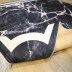 Tapis 160x230cm Rixos lavable antidérapant noir X-0063