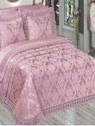   Pack complet parure de lit Natural home Emily Poudré