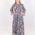 Robe à fleur Loreen - multicolore