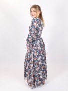 Robe à fleur Loreen - multicolore