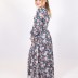 Robe à fleur Loreen - multicolore