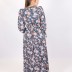 Robe à fleur Loreen - multicolore