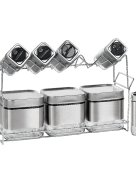 Ensemble de 8 pots à épices Zellerfeld - argent