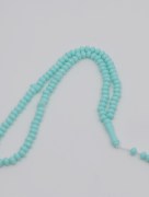 Tasbih perles à prière parfumé 33 pièces - vert d'eau 