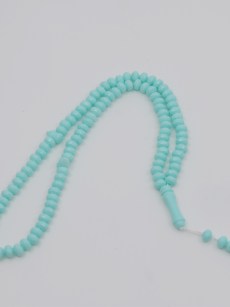 Tasbih perles à prière parfumé 33 pièces - vert d'eau 