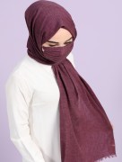 Châle Masqué Sefamerve 0009 - violet