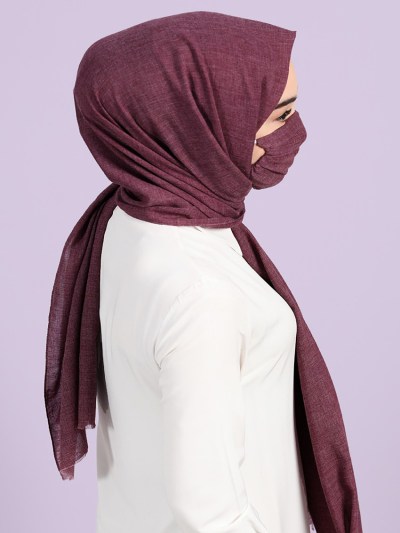 Châle Masqué Sefamerve 0009 - violet