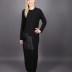Robe simili cuir Puane - noir