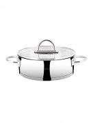 Batterie de cuisine Dowry 17 pièces en acier inoxydable Platinum Karaca