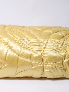 Couette satinée 2 personnes Ipekce - jaune 