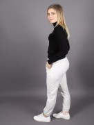 Pantalon à taille élastique Soul - blanc