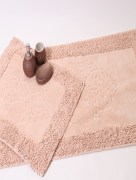 Tapis de bain Ipekce yedi tepe 2 pièces - rose