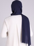 Châle Masqué Sefamerve 0002 - bleu marine