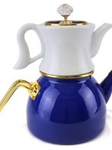 Théières vintage Dufy bleu 
