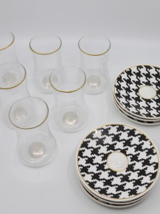 Verres à thé à détail Schäfer 