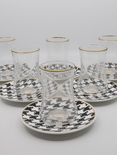 Verres à thé à détail Schäfer 