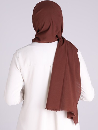 Châle Masqué Sefamerve 0005 - marron